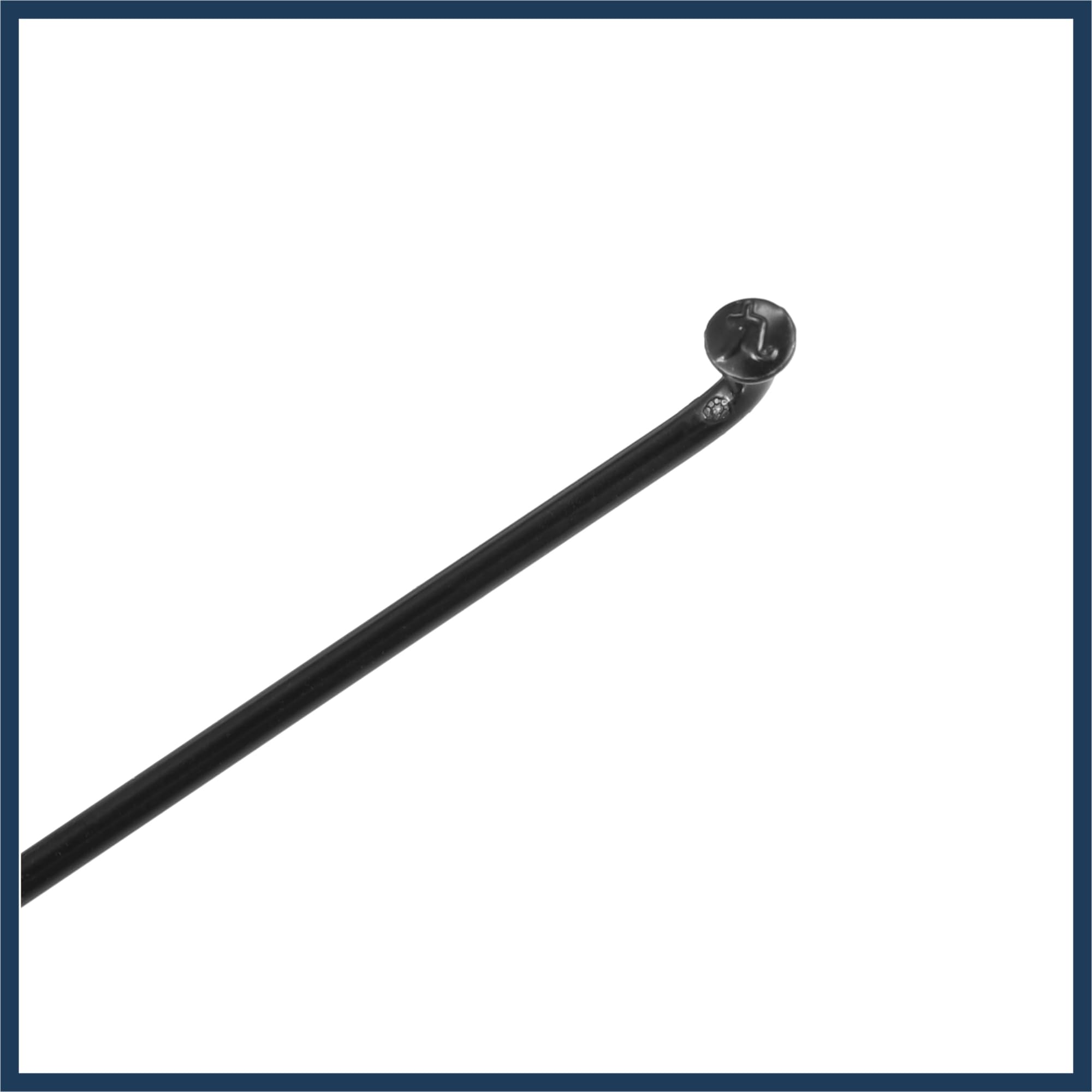 TUCKBOLD Lot De 40 Rayons De Vélo Acier 14G – Longueur 230 Mm Avec Écrous, Noir