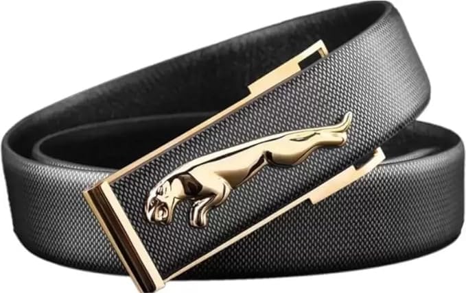Men's and Boy's Artificial Leather Belt for Casual and Formal Wear - Versatile Belt For Men's | Black-picture-25