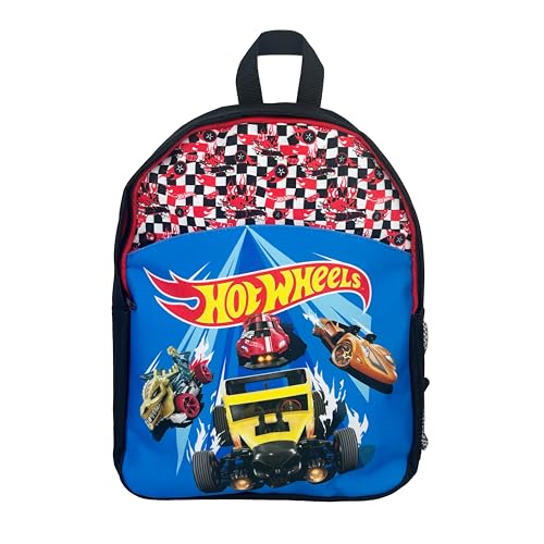 Sac à dos Hot Wheels multicolore taille M cartable scolaire enfant solide