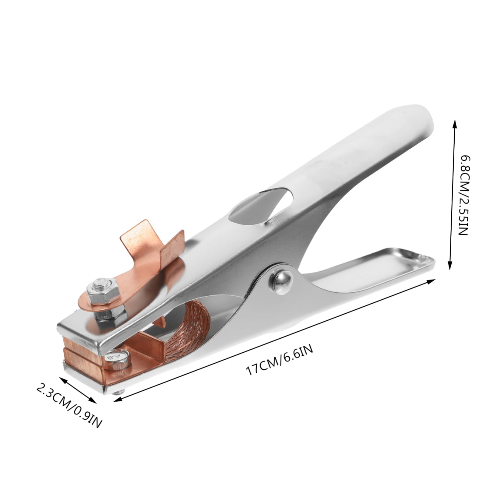 Housoutil Ground Clip for Welding Welder Ground Clamp 300a Electric Welder Ground Clamp Enhanced Safety