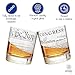 Greenline Goods Whiskey Glasses – United States Constitution + Declaration Glass (Set of 2) - 10 oz Tumblers - American US Patriotic Gift Set - Old Fashioned We The People Cocktail Glasses