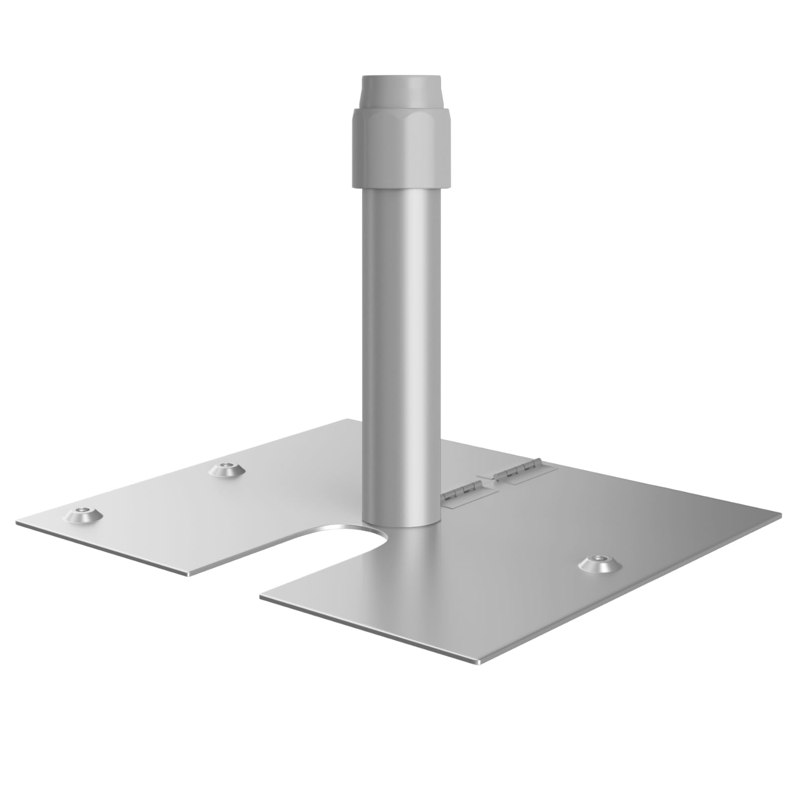 EMART Base & Pin 14inx16in, 10.3lbs for Pipe and Drape Stand, Backdrop Curtain & Background and Wedding Decor -1Pack