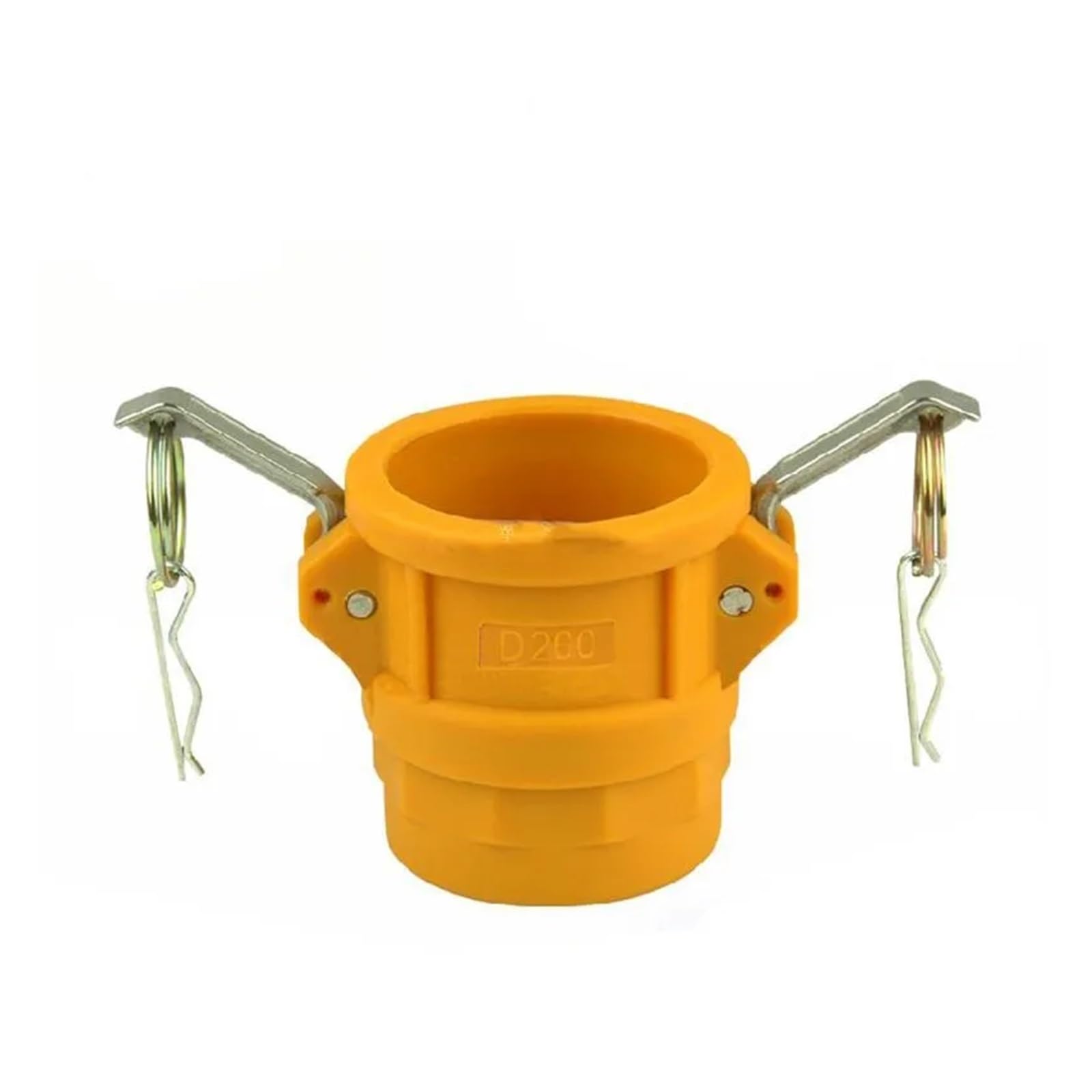1Pcs DN15 To DN50 Camlock Couplings 1/2" To 2" Quick Disconnect PP Pipe Fittings(Red,1-1/2") Barb Fittings