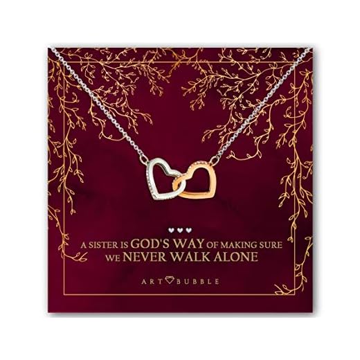 Handgjorda smycken - meningsfullt citat själ syster halsband gåva själ syster halsband bästa vänner halsband gåva dikt citat handgjorda smycken vänskap halsband låda till jul, födelsedag ZHZ1137