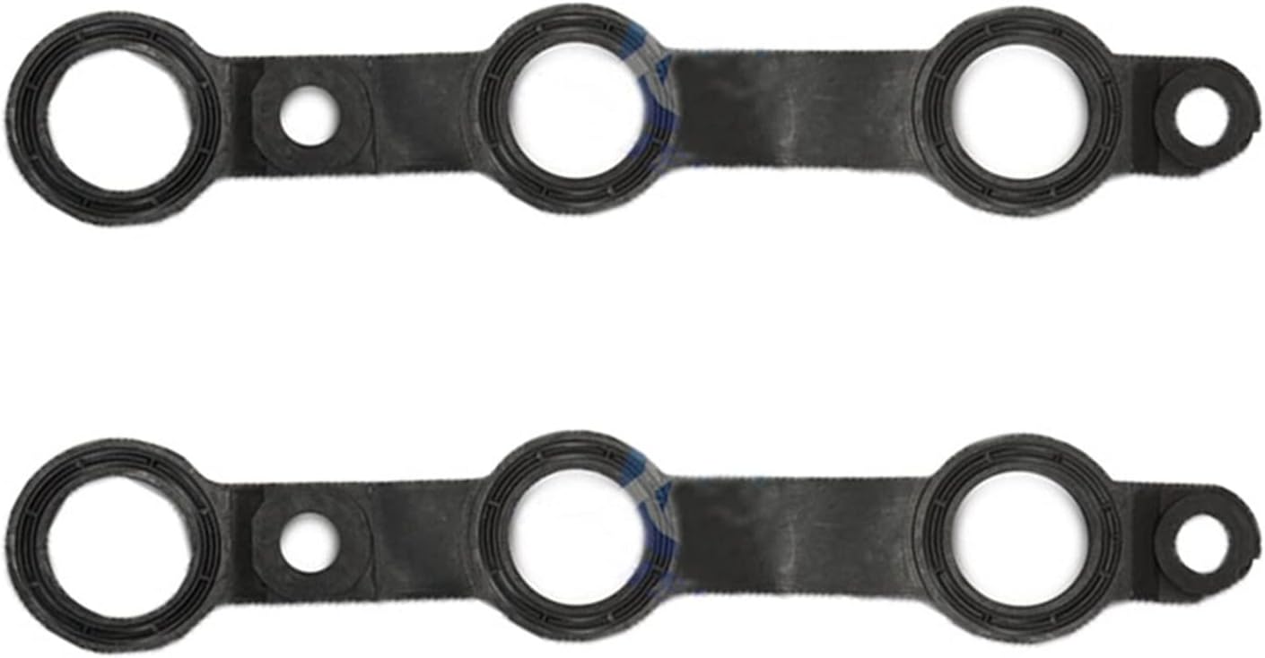 Valve Cover Gasket Cylinder Head Gasket Oil Filter Gasket Compatible with BMW E36 E39 E38 E36 Z4 M52 Engine 11129070532,11120034108