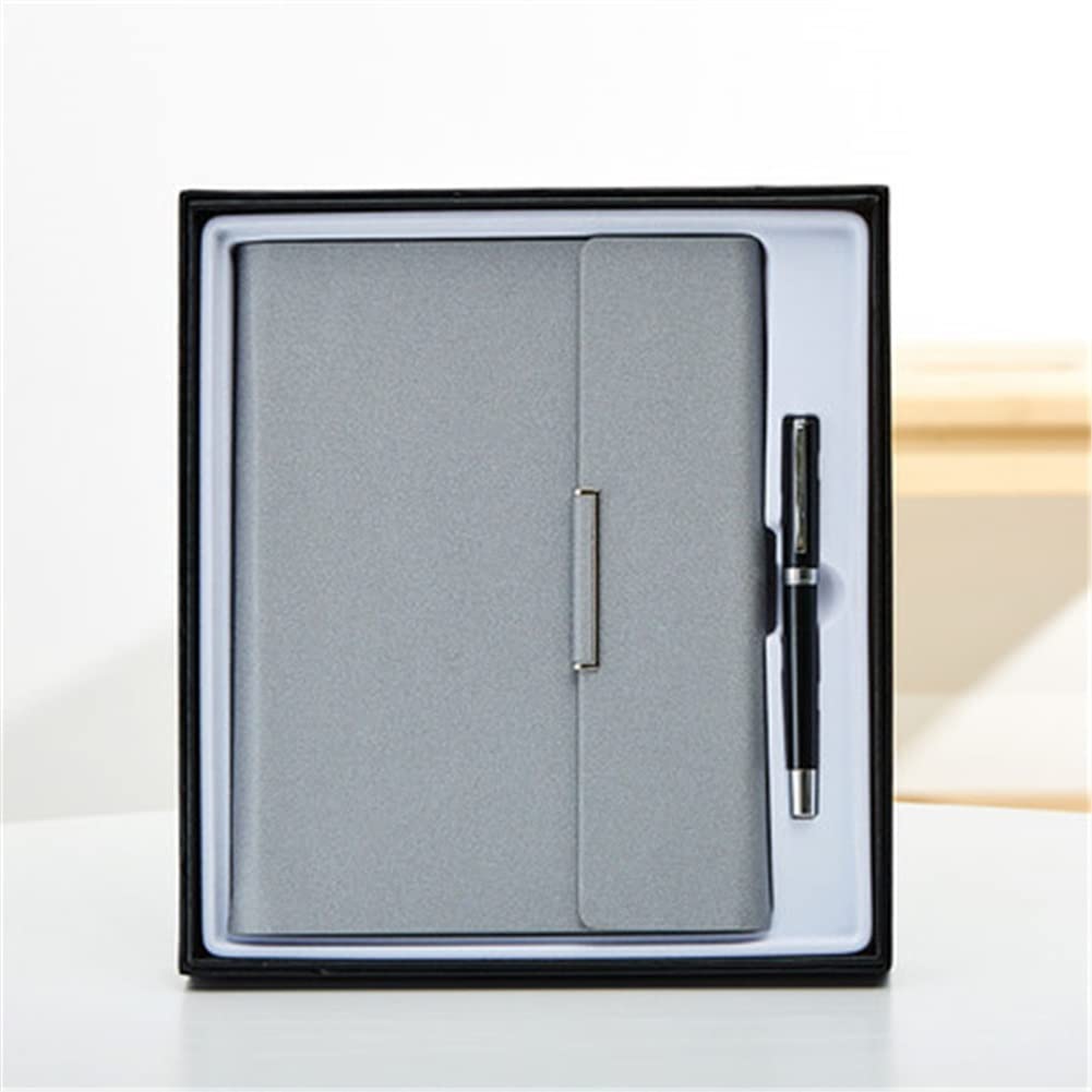 SePKUs Cuaderno de papelería, Bloc de notas multifuncional de negocios, diario, conjunto de práctica para adolescentes, caja de regalo (estilo a)