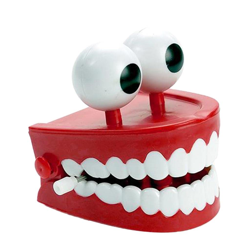 UJEAVETTE® Clockwork Wind Up Teeth Funny Chattering Teeth with Led Eyes Party Favors (B0BZSKKS7X) Amazon Price History, Amazon Price Tracker