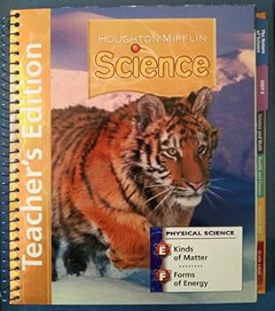 Spiral-bound Houghton Mifflin Science: Teacher's Edition Unit Book Level 5 Physical 2007 Book