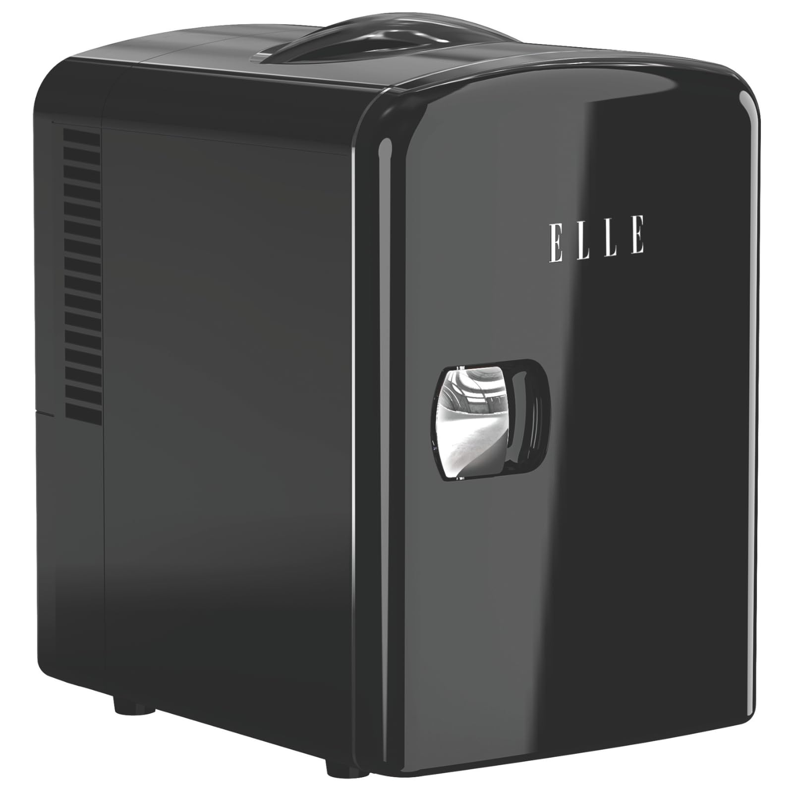 ELLE ESDAF101BK 0.1 cu ft Compact Fridge Black