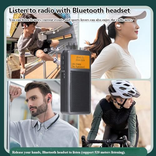 Haut-parleur Bluetooth sans fil compact contre les grésillements FM