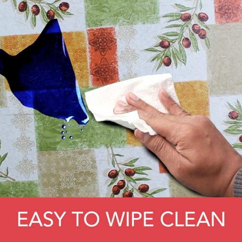 image for Covers For The Home Deluxe Elastic Edged Flannel Backed Vinyl Fitted T