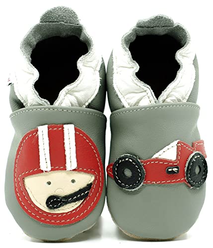 Pantofole in pelle per bambini, in pelle morbida, Per ciclisti da corsa., 40 EU