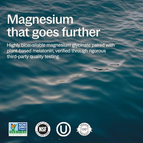 New Chapter Magnesium & Plant-Based Melatonin Supplement, 60 Tablets - image 6