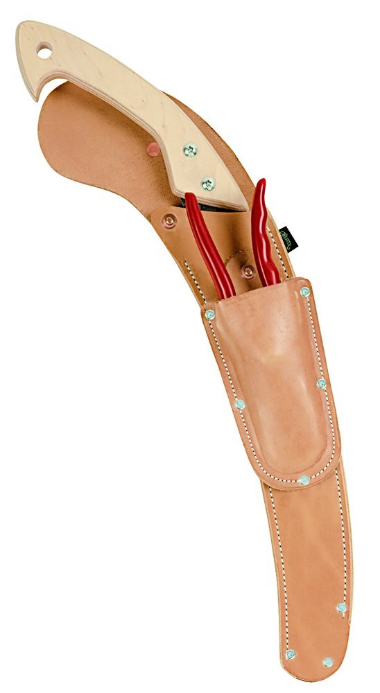 Weaver Cuero Curvada Curvado Sierra podadora de Funda con Bolsa
