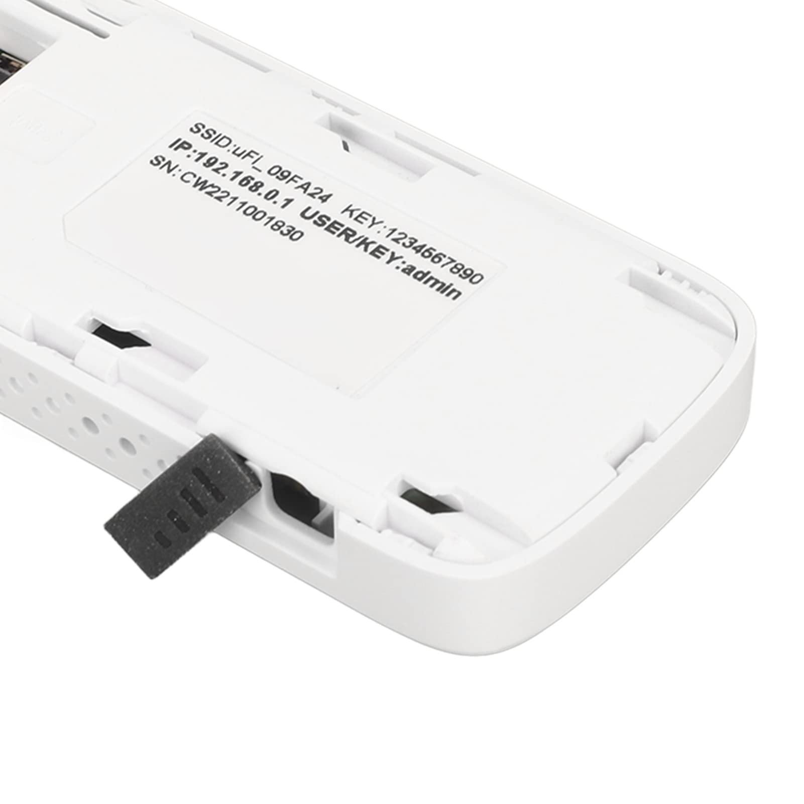 Modem Routeur 4G LTE débloqué, Routeur 4G LTE avec Emplacement pour Carte SIM, Routeur WiFi 4G Haute Vitesse jusqu'à 150 Mbps, jusqu'à 8 Appareils de Connexion WiFi, Mini Point