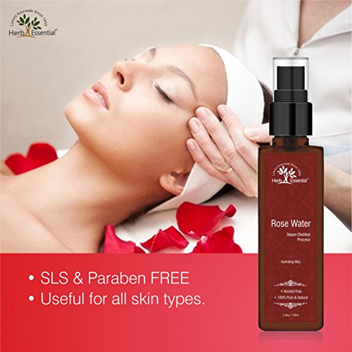 Image of Herb Essential Rose Water Mist - 100 g with Yastimadhu Powder - 50 g