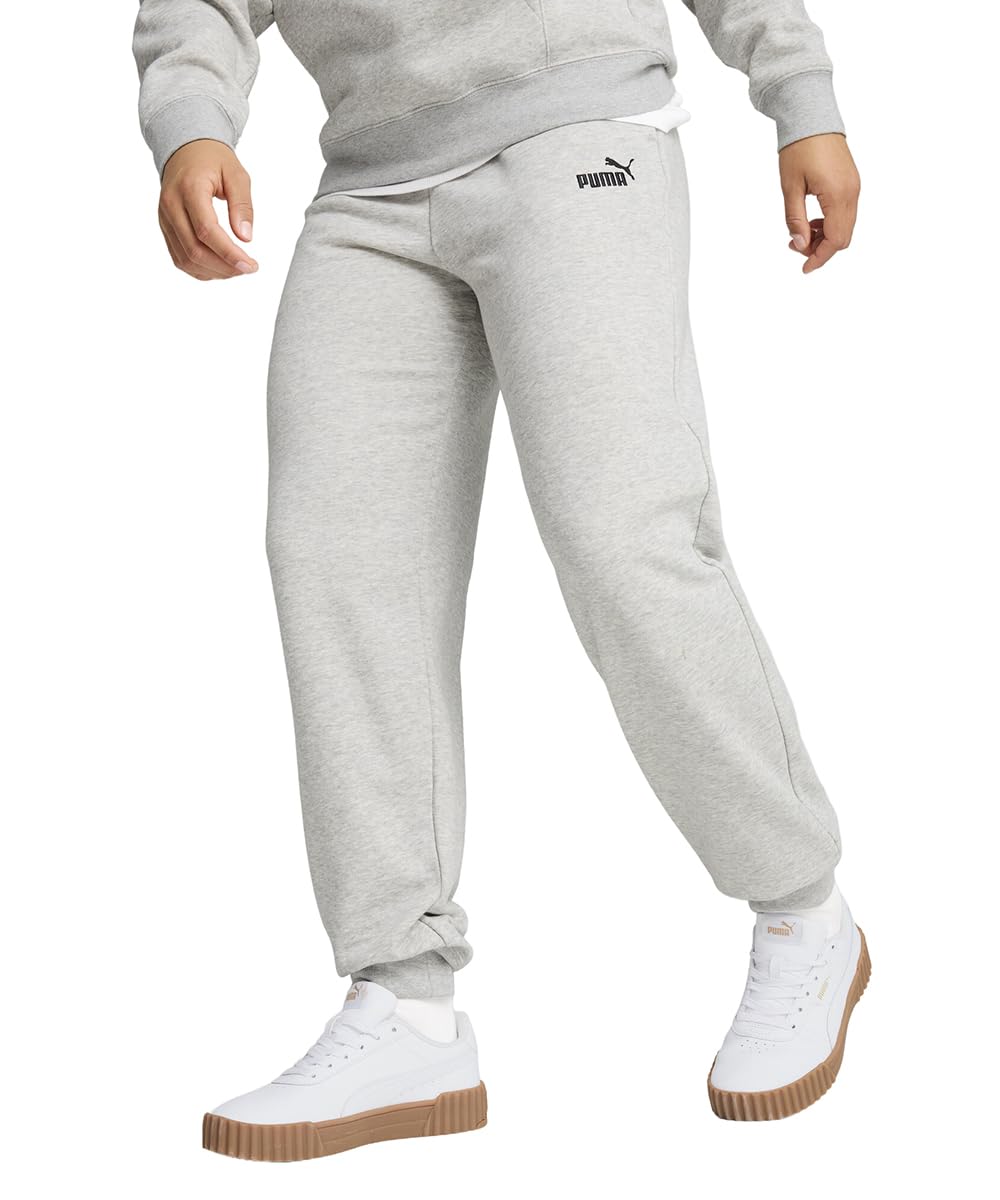 Puma Damen Gestrickte Hosen ESS Small No. 1 Logo Comfort High-Waist Sweatpants Tr Cl