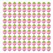 FAZHBARY 90 PCS Pink Resin Strawberry with No Holes Flat Back Small Strawberry Resin Bulk Embellishments for Crafts Crafts Accessories