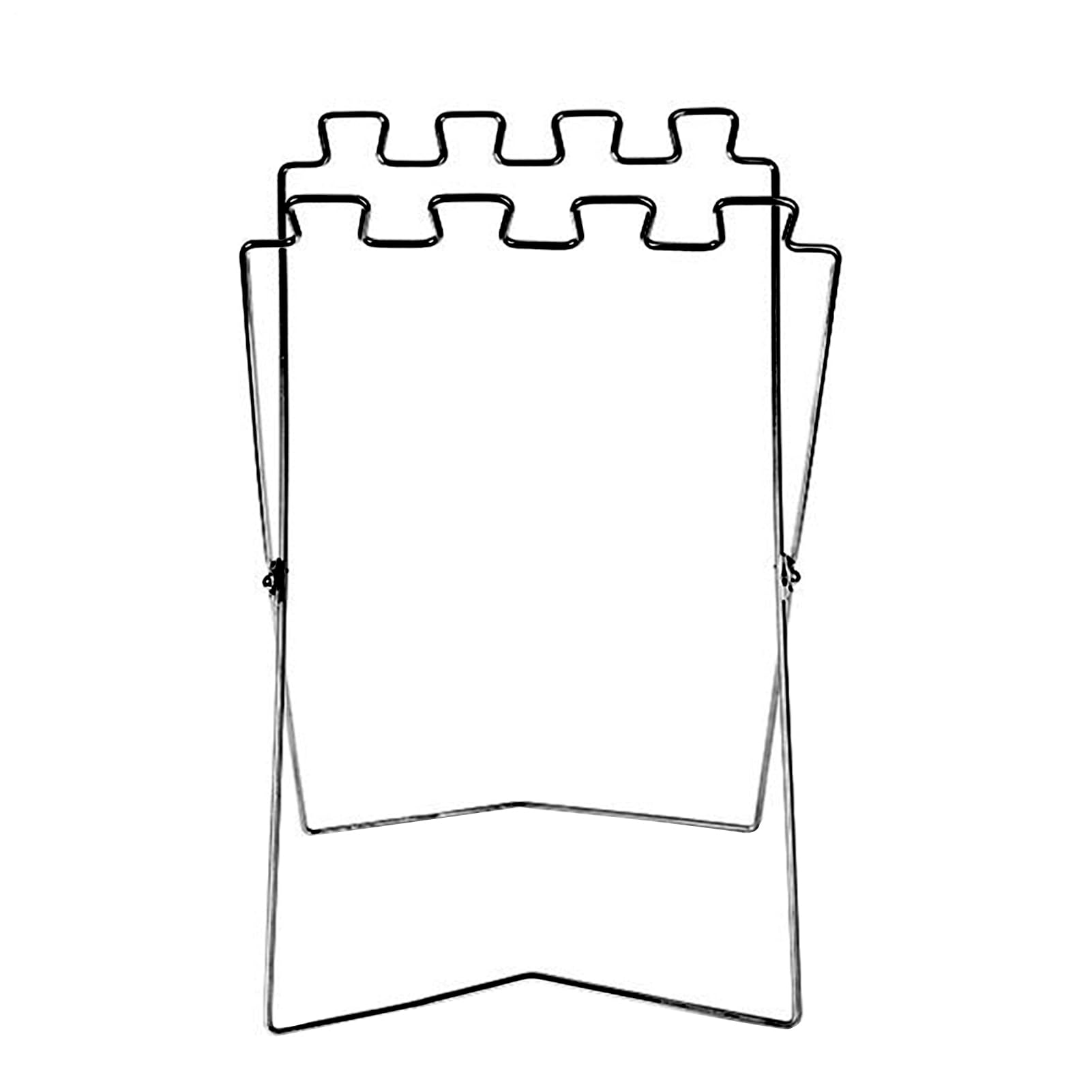 Supporto Per a Spazzatura Supporto Pieghevole Metallico da Giardino per | Supporto Portatile Per Lavanderia Campeggio Balcone Giardinaggio Feste