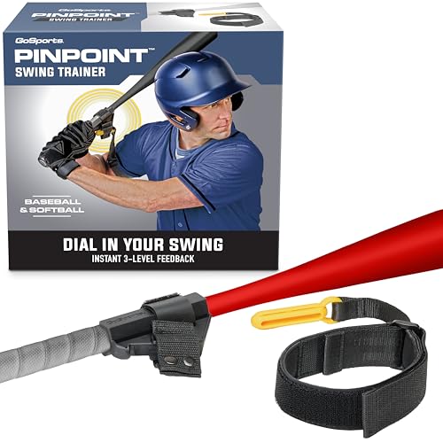 GoSports Pinpoint Baseball & Softball Swing Trainer Batting Aid -