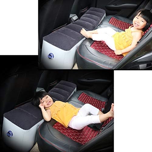 Inflatable Car Air Travel Bed Mattress for Back Seat Gap Pad, 130×27×42 cm Auto Accessories Inflation Bed Without AIR Pump