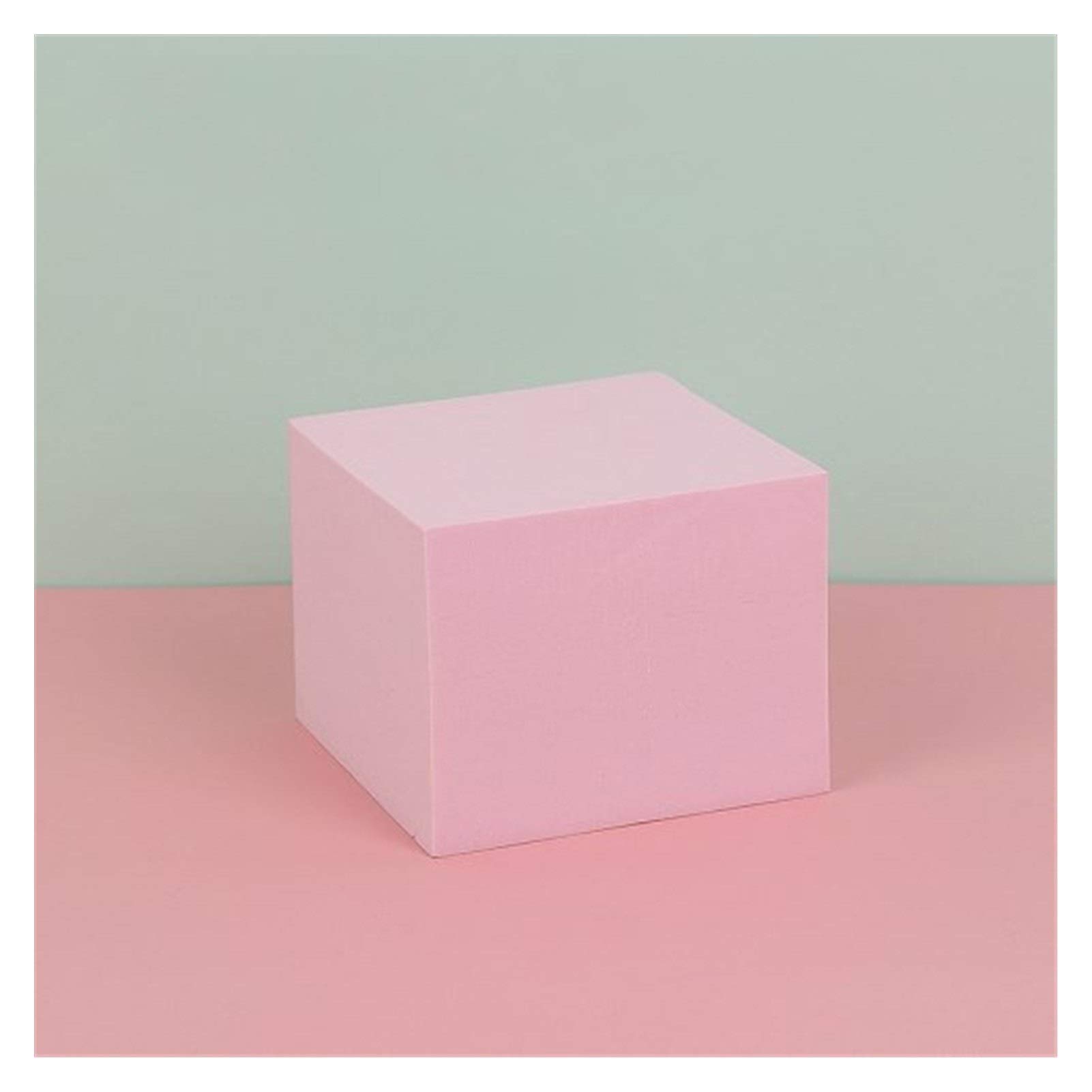 HEYING Photography Props Color Geometric Three-dimensional Props Decoration Photography Accessories (Size : Pink 10X10X8CM)