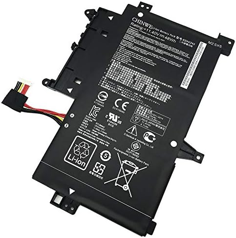CHINWE Laptop Battery B31N1345 for ASUS Transformer Book Flip TP500L TP500LA TP500LB TP500LN Series 0B200-00990100 B31BN9H 11.4V 48Wh - 18 Months Warranty