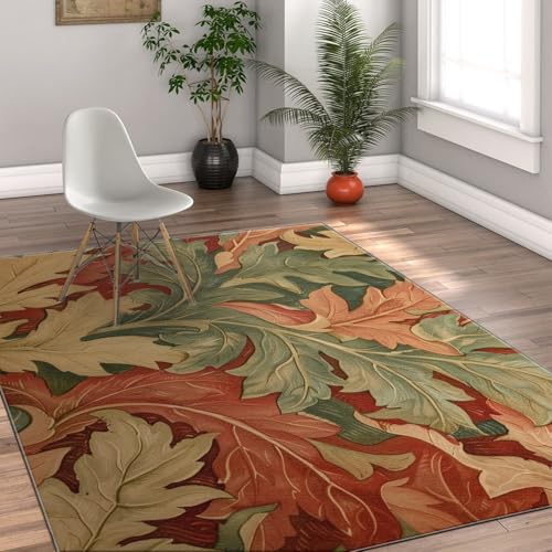 Tapis moderne lavable 160x230cm abstrait avec dossier antidérapant