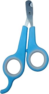 Dog & Cat Pets Nail Clippers and Trimmers - with Safety Nail Guard to Avoid Over Cutting, Nail File Great for Cats, Dogs, Bunnies - Cat & Dog Grooming Supplies (Blue White)