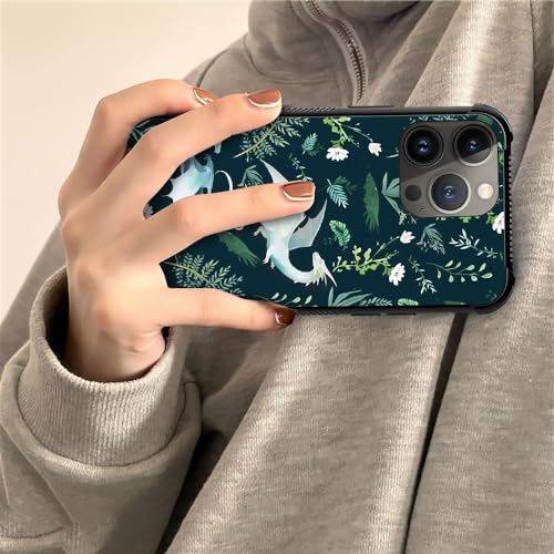 Coque iPhone 13 Pro Max antichoc robuste TPU motif dragon vert - 6