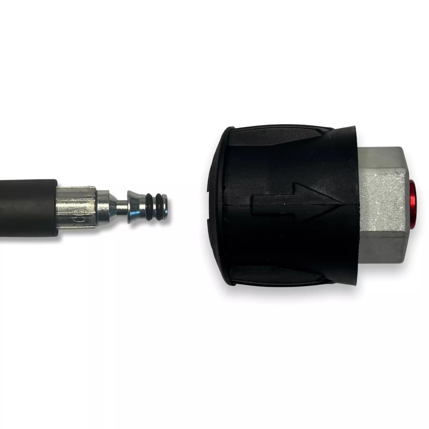 M&M Smartek Kit Adaptateur Extension Tuyau Parkside Click Connect Avec Raccord M22 - Aluminium