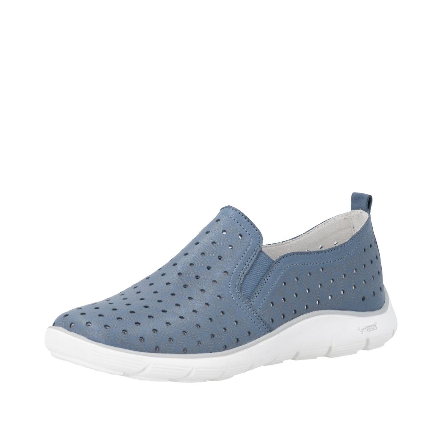 Remonte Zapatillas para Mujer D3G04, Azul, Talla 41 EU