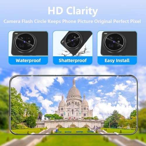 Image of PreCure [2+2 Pack] Screen Protector for X200 Pro with Camera Lens Protection | Soft TPU Film | Bubble-Free | Anti-Scratch | HD Full Coverage | [Not Tempered Glass]