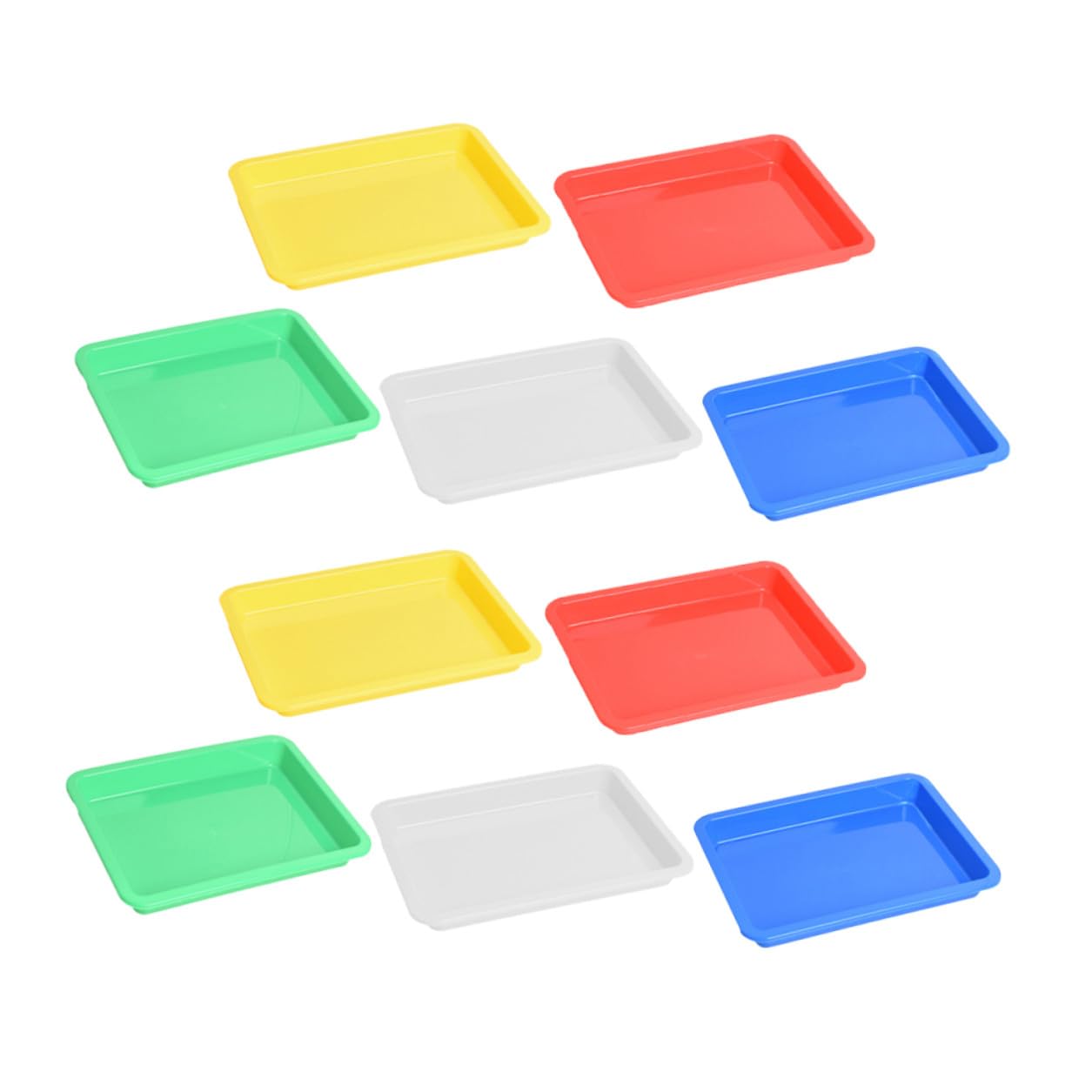 Plateaux d'art A4 multicolores LABRIMP pour organiser l'activité manuelle des enfants