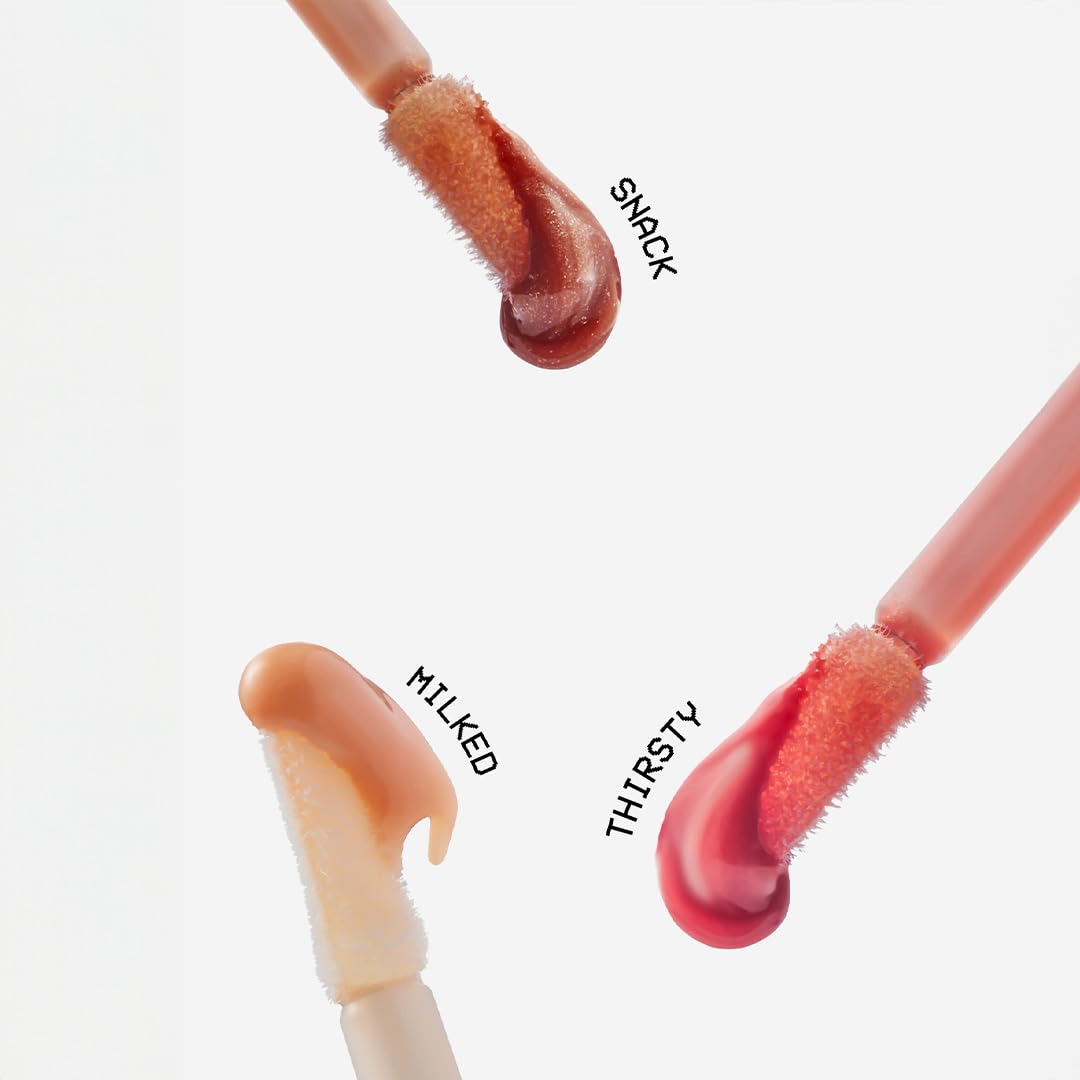 Glow Hub Gen Gleam Collagen Up Lip Gloss with Peptides and Vitamin E - Thirsty 3ml, 3 ml (Pack of 1) - Image 3