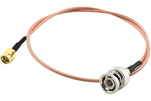 Amphenol Sound Devices Xlsma to Bnc 20 Inch Coaxial Cable for Antenna Extension