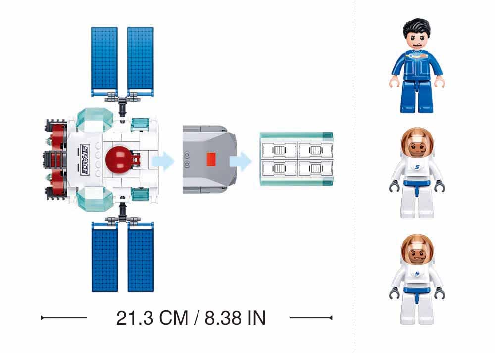 Sluban M38-B1198 SPACE - Dream 15 286pz