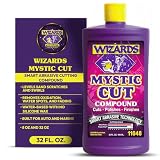 Wizards Mystic Cut Smart Abrasive Compound for Swirls, Scratches - 32 oz