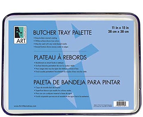 Jack Richeson White Porcelain Butcher Tray 11X15
