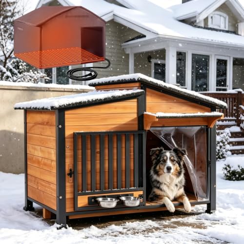 GUTINNEEN Large Heated Dog House