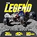 LAEGENDARY Remote Control Car, Hobby Grade RC Car 1:10 Scale Brushed Motor with Two Batteries, 4x4 Off-Road Waterproof RC Truck, Fast RC Cars for Adults, RC Cars, Remote Control Truck