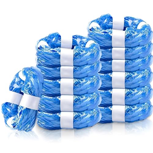 Recharges pour Poubelle à Couches Film Antibactérien Multicouche Anti-odeurs, Compatibles avec Tommee Tippee Sangenic Tec (12 sacs poubelles)