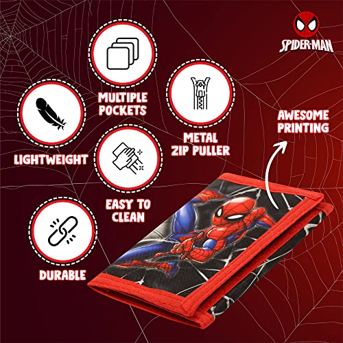 Portefeuille Spiderman à trois volets, l'idée cadeau idéale pour garçon - 5
