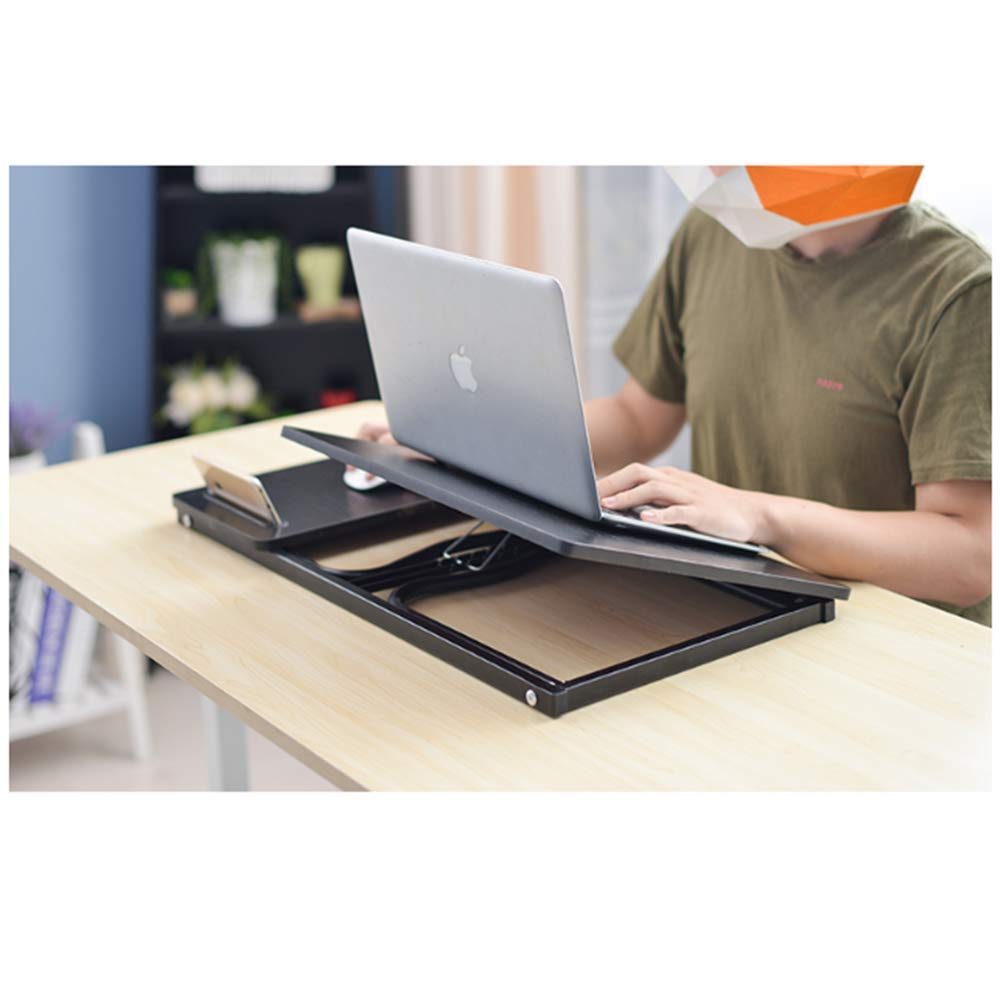 Amazon.co.jp: ラップトップテーブルベッドデスク、折りたたみ式