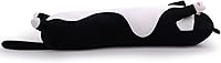 Vista 44 de Cat Soft Plush Pillow Cute Cat Body Pillow, Long Stuffed Cat Plush Cat Stuffed Animal Toy Kitten Long Throw Pillow Gift for Kids White