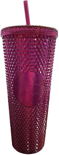 Starbucks Berry Bling Diamond Studded Tumbler Otoño 2022 Venit 24oz