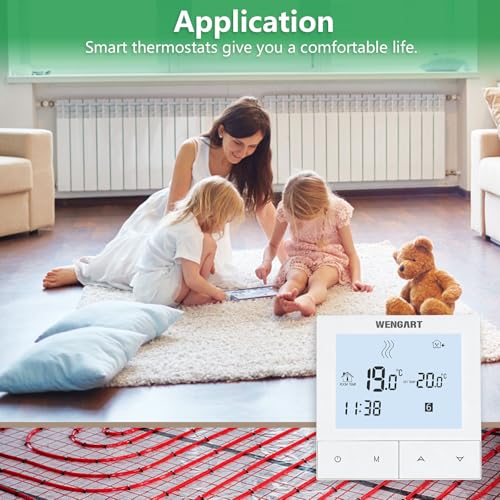 Thermostat programmable Wengart écran LCD pour régulation 3A - 3