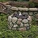 TG,LLC Treasure Gurus Miniature Stone LED Light-Up Firepit Fairy Garden Decor Dollhouse Accessory