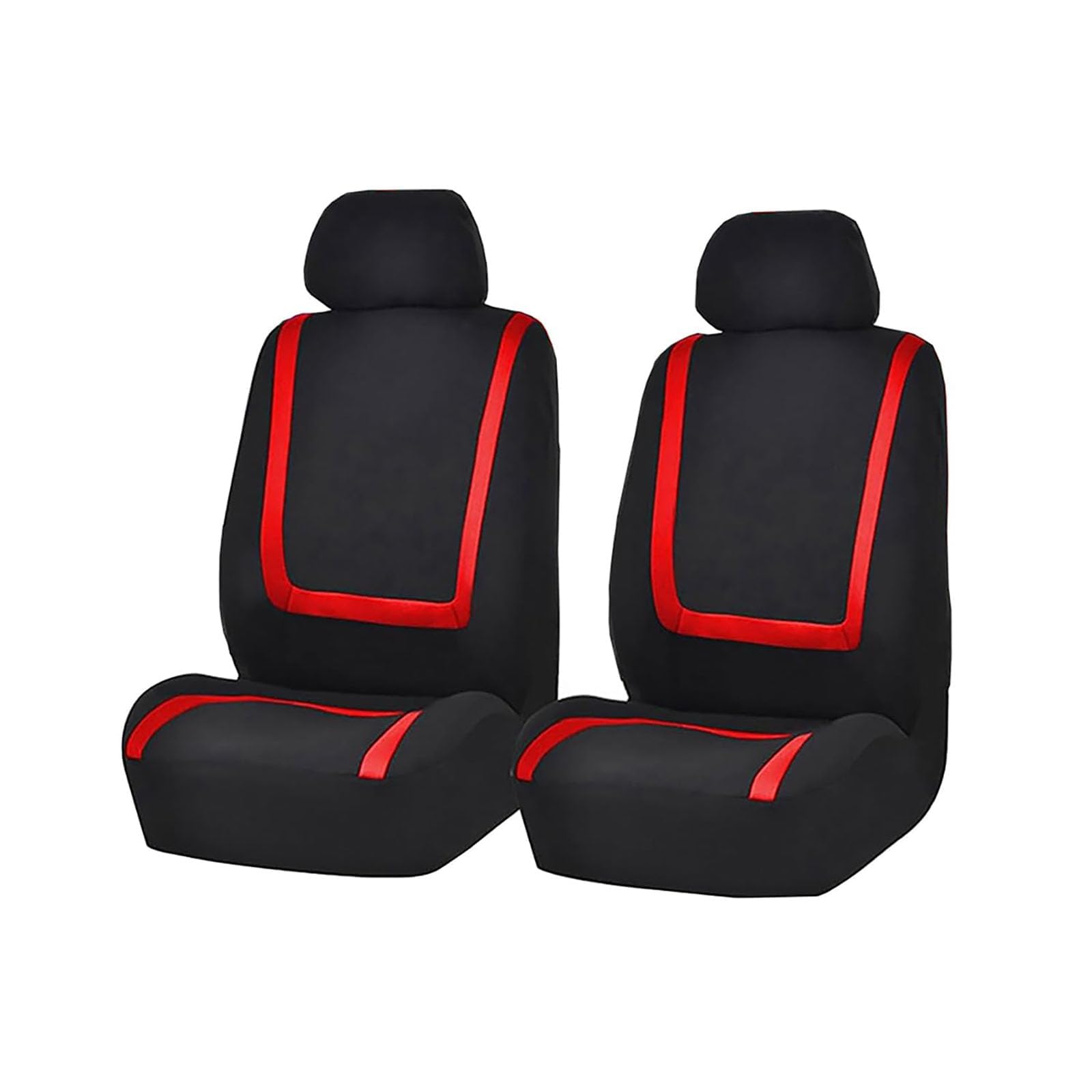 MNAAZVSOL Car Seat Covers, for Dacia Logan/Logan MCV/Logan MCV Fiskal/Logan MCV Front Seat Protectors Breathable Fabric Vehicle Interior Accessories Airbag Compatible Protectors,B