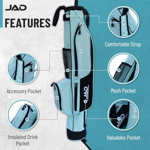 image for JUST AMAZING DEALS Sunday Golf Bag - Premium Everyday Sunday Golf Bag 